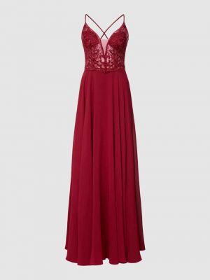 Sukienka wieczorowa Luxuar czerwona