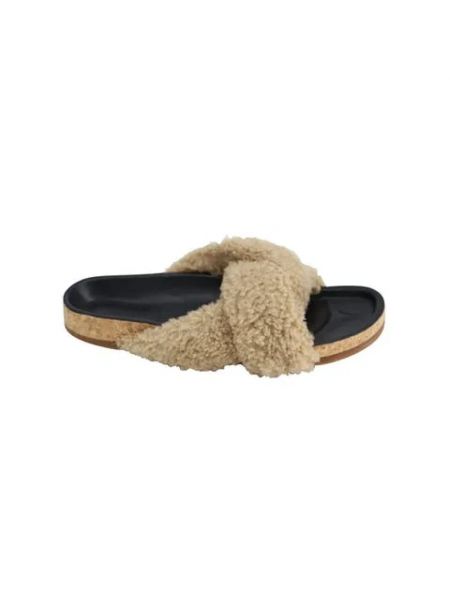 Sandales en laine Chloé Pre-owned beige