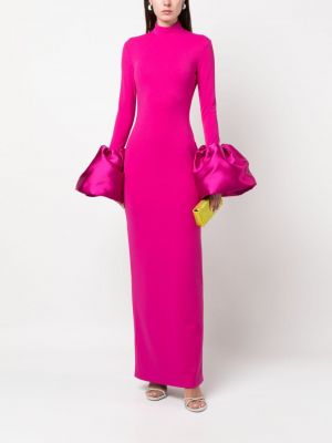 Sukienka długa Solace London różowa