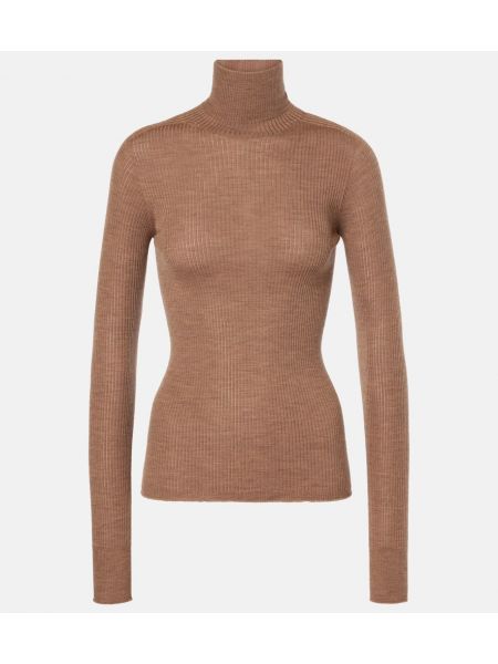 Ull turtleneck Sportmax brun