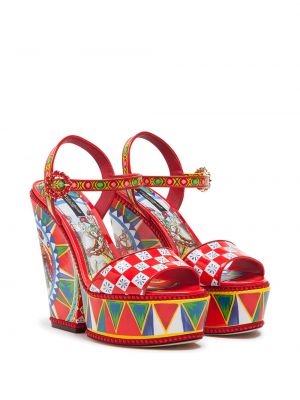 Sandalias Dolce & Gabbana rojo