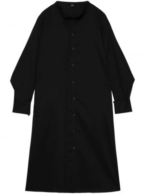 Czarna sukienka midi bawełniana Ys