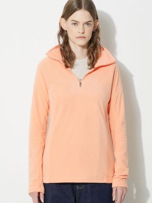Оранжевый однотонный свитер Columbia