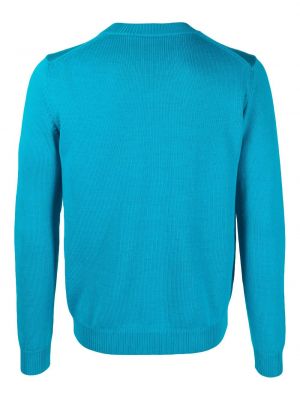 Dzianinowy sweter wełniany z wełny merino Nuur