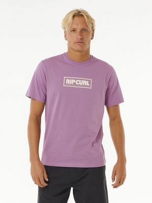 Polo majica Rip Curl vijolična