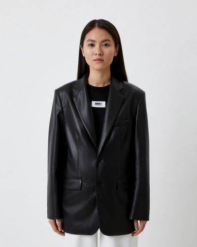 Пиджак Mm6 Maison Margiela, черный
