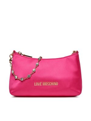Pisemska torbica Love Moschino roza