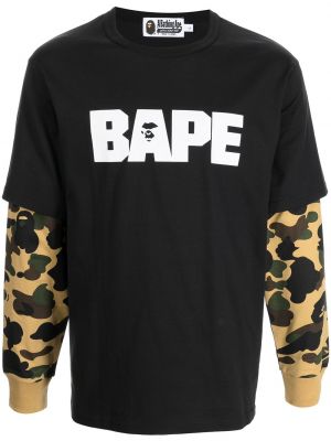 Kamuflere sweatshirt A Bathing Ape® svart