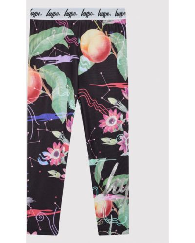 HYPE Leggings ZVLR-271 Fekete Slim Fit