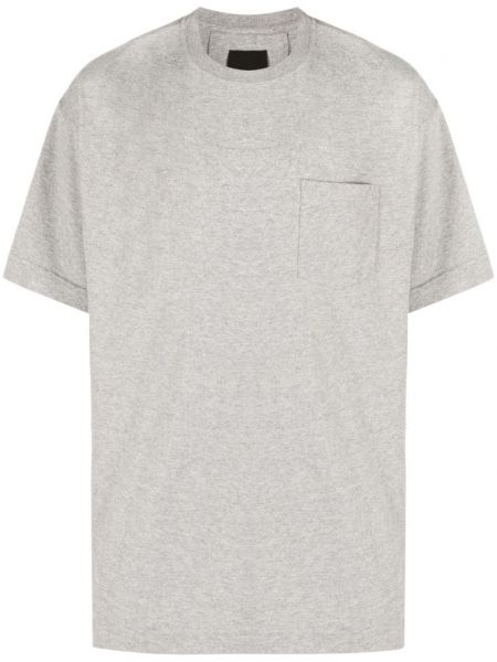 T-shirt aus baumwoll Givenchy grau