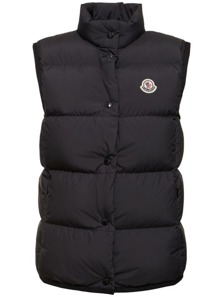 Väst i dun Moncler svart