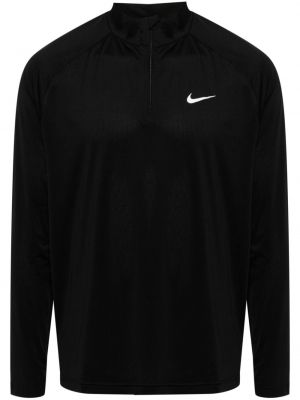 Košulja od jersey od jersey Nike crna