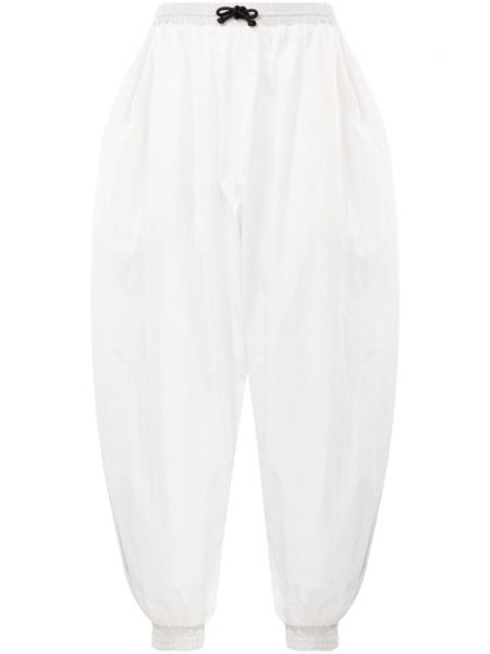 Sportovní kalhoty Reebok Ltd bílé