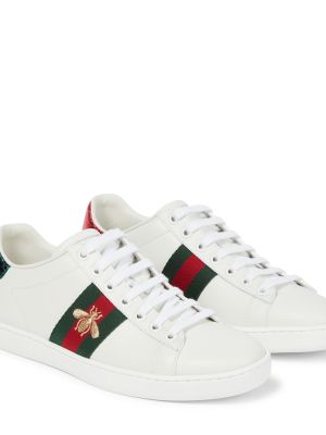 Bőr sneakers Gucci Ace