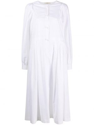 Памучна рокля Odeeh бяло
