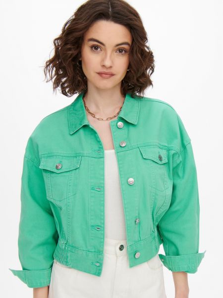 Veste en jean Only vert