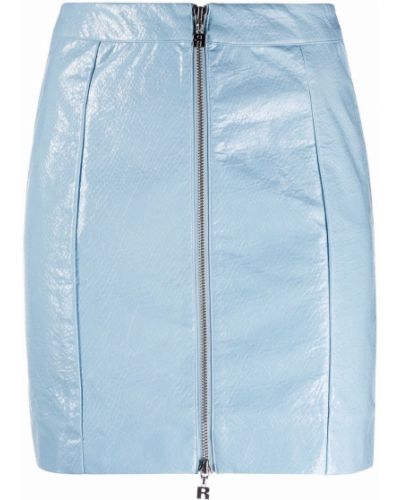 Falda con cremallera Rotate azul