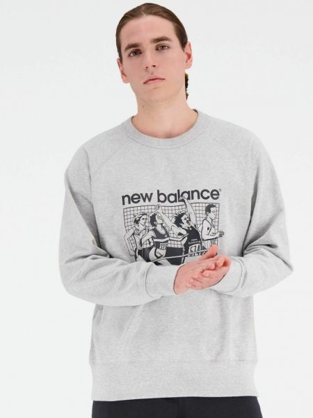 Bluza New Balance szara