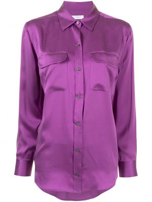 Camisa Equipment violeta