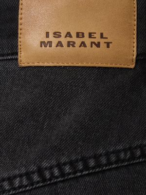 Pamučne kratke hlače kargo Marant Etoile crna