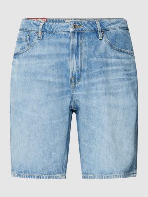 Szorty jeansowe Guess niebieskie