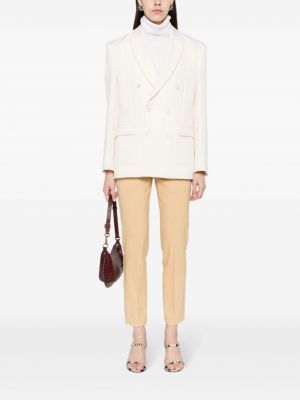 Pantalon taille basse slim Isabel Marant beige