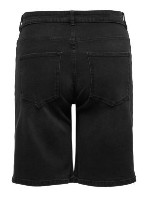 Shorts en jean Only Carmakoma noir