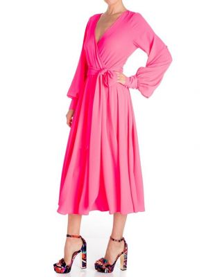 Платье с эластичным поясом Meghan Los Angeles розовый