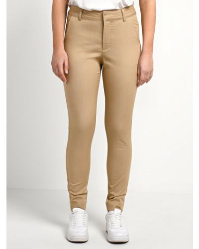 Kaffe Szövet nadrág Lea 10505191 Bézs Slim Fit