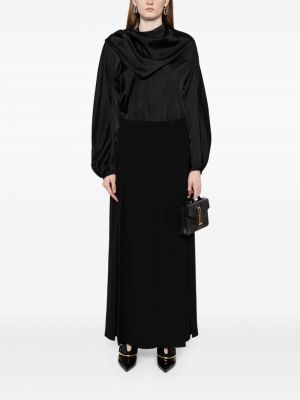 Dlouhá sukně Totême černé