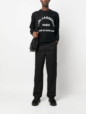 Treniņtērpa bikses Karl Lagerfeld melns