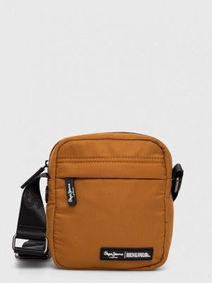Чанта през рамо Pepe Jeans оранжево