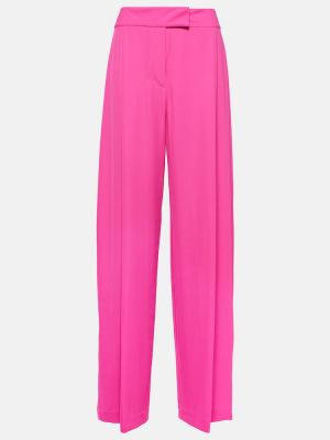 Pantaloni cu croială lejeră plisate The Sei roz