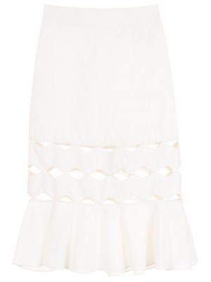 Suknja pencil Adriana Degreas bijela