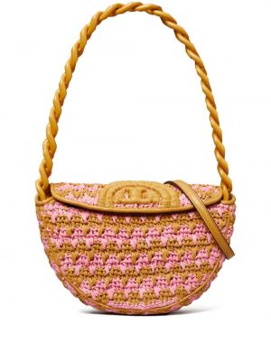 Mini taske Tory Burch brun