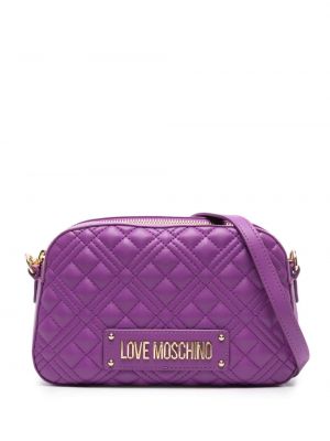 Pikowana torba na ramię Love Moschino