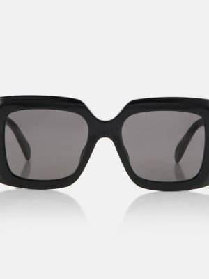 Bodkované slnečné okuliare Celine Eyewear čierna