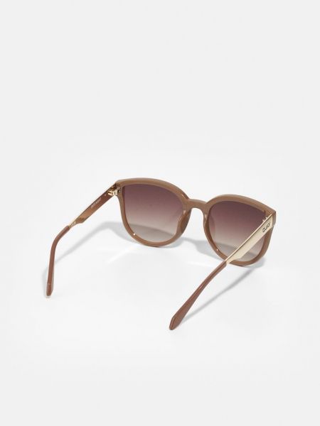 Okulary przeciwsłoneczne Quay Australia beżowe