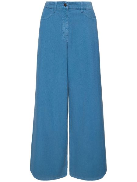 Pantaloni in velluto baggy The Row