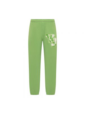 Spodnie sportowe Y-3 zielone