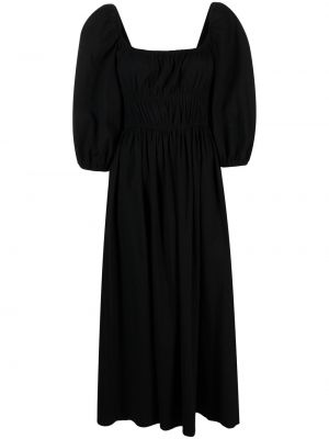 Midi obleka Reformation črna