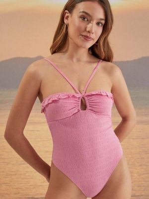 Costum de baie întregi Women'secret roz