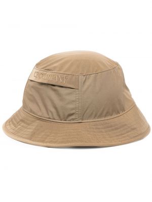 Haftowany kapelusz C.p. Company brązowy
