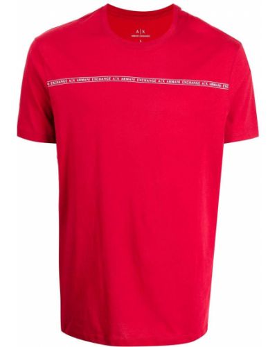 Camiseta Armani Exchange rojo