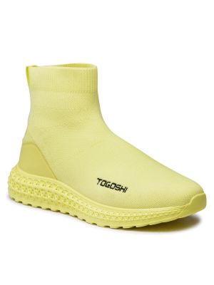 Sneakersy Togoshi żółte