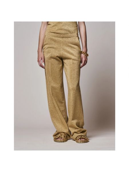 Pantalones con bolsillos Douuod Woman amarillo