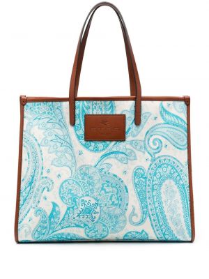 Paisley trykt shoppingbag Etro