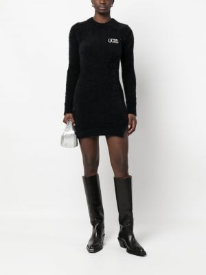 Křišťálové mini šaty Gcds černé