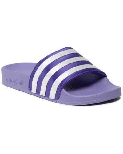 Șlapi Adidas violet