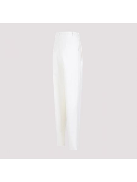 Pantalones de cintura alta Magda Butrym blanco